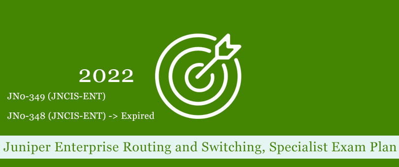 Juniper Enterprise Routing and Switching, Specialist Exam: JN0-348 dumps is  a valid, viable plan