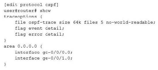 Juniper JN0-105 Free Online Practice questions 13
