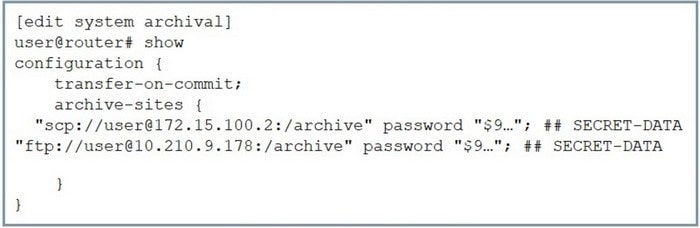 Juniper JN0-105 Free Online Practice questions 3
